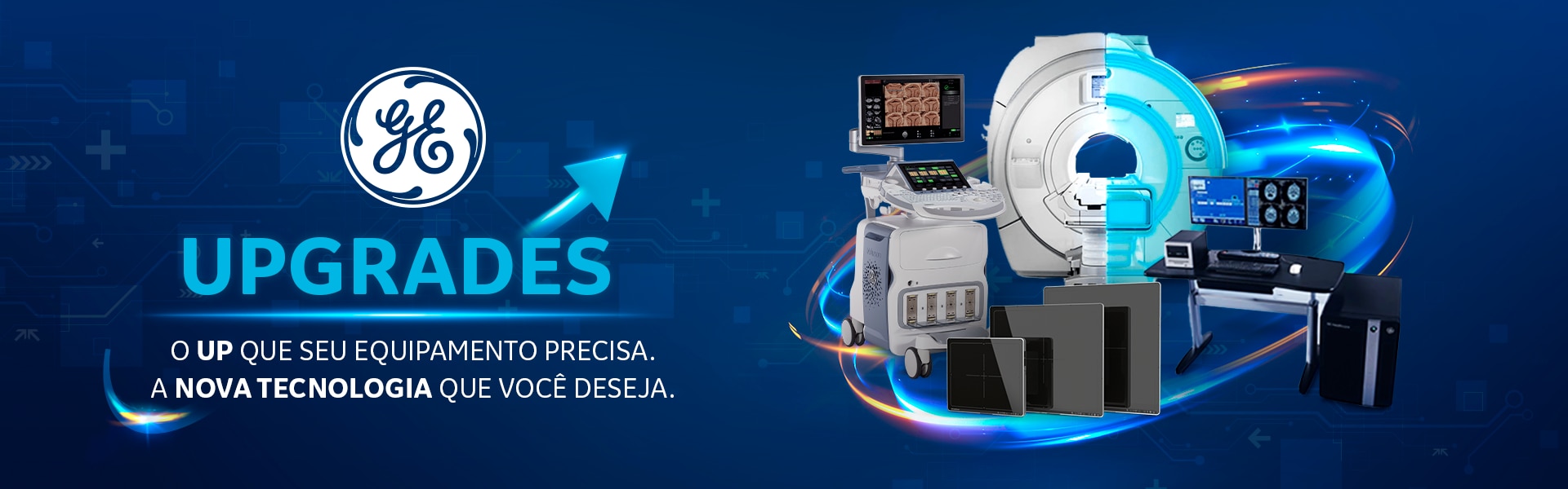 Atualização Tecnológica GE Healthcare Upgrades & Acessórios GE